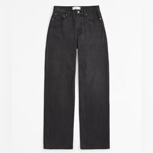 Abercrombie & Fitch High Rise Loose Jean - Curve Love
